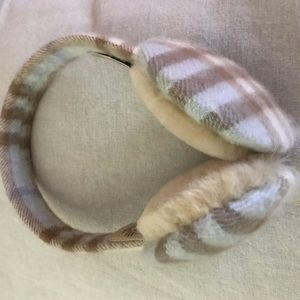 Authentic Burberry Cashmere Earmuffs